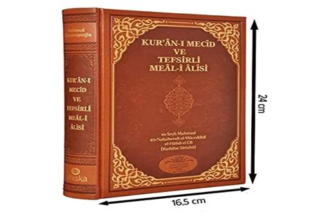 Kur an ı Mecid ve Tefsirli Meal i Alisi Orta Boy Mahmud