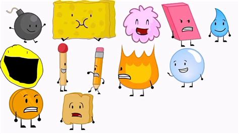 All Bfdi Characters List