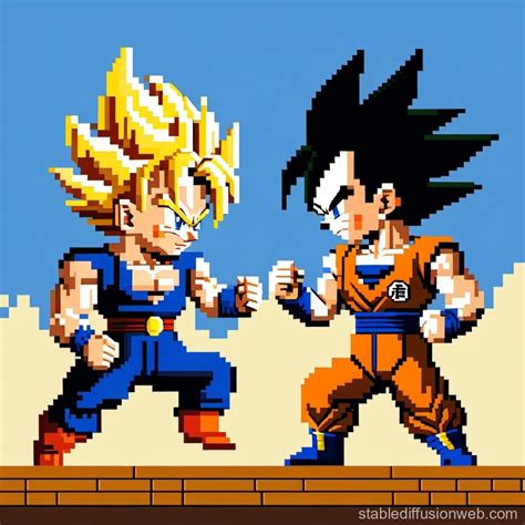 Goku Y Su Hijo Desnudos En Una Nube Prompts Stable Diffusion Online