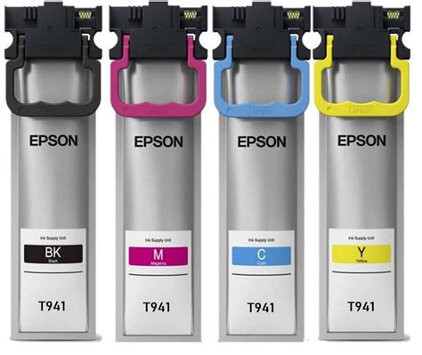 Tinta Para Epson WorkForce Pro WF C5710 T941 2110 Tinta Original