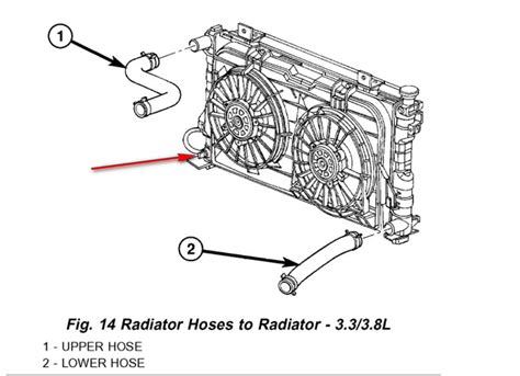 Dodge Caravan Cooling System Diagram Best Radiator Drain Hose Q A