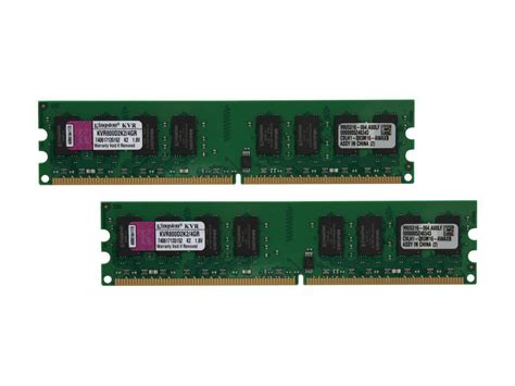 Kingston Pc Gb Dimm Mhz Ddr Sdram Memory Kvr D K Gr