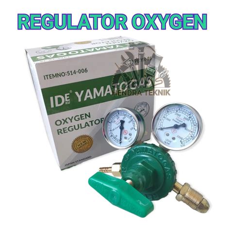 Jual Regulator Oxygen Yamato Regulator Las Regulator Oksigen Kepala Las