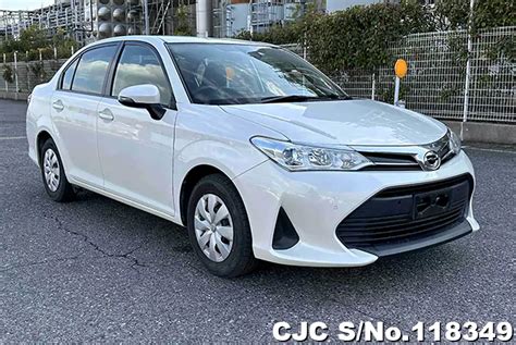 2018 Toyota Corolla Axio White For Sale Stock No 118349 Japanese