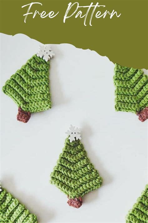 FREE PATTERN OF CHRISTMAS TREE Christmas Crochet Crochet Christmas