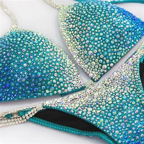 Moonlight Crystal Competition Bikini CB267 Etsy