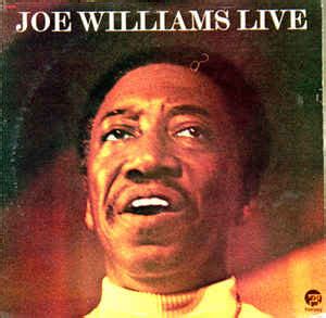 Joe Williams - Joe Williams Live (1973, Vinyl) | Discogs