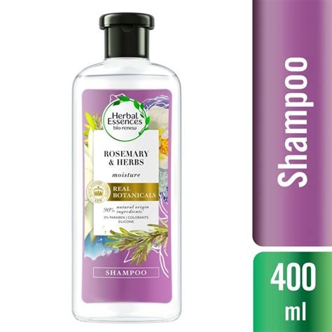 Herbal Essences Shampoo Naked Moisture Rosemary 400 Ml Herbal Essences