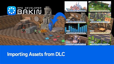 Rpg Developer Bakin Importing Assets From Dlc Tutorial 6 Youtube