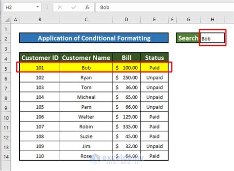 How To Create A Search Box In Excel 365 Printable Timeline Templates