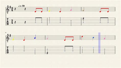 Parab Ns Pra Voc Partitura Colorida E Tablatura Para Viol O Youtube