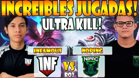 Infamous Vs Noping Bo Game Upper Division Oga Dpc South America