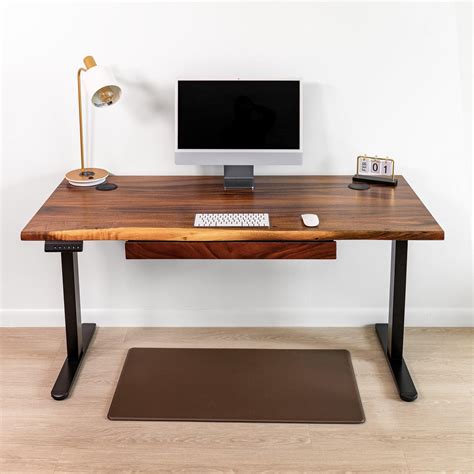 buy wood standing desk modern wood style