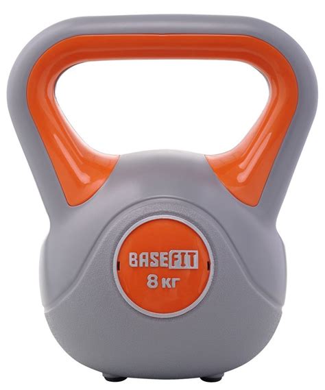 Цельная гиря Basefit, 8 кг - купить по выгодной цене в интернет ...