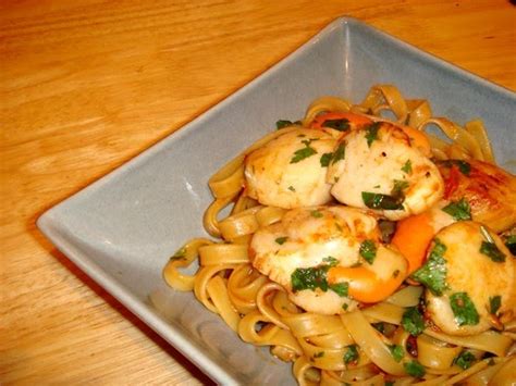 Quick Scallop Linguine Recipe