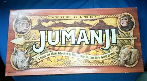 1995 Jumanji Board Game 100 Complete Mb Milton Bradley Excellent