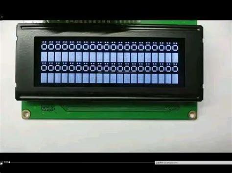 White Characters LCD Display 2004 Monochrome Module 20X4 Characters LCD