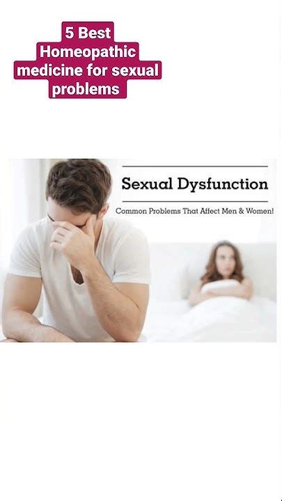 5 Best Homeopathic Medicine For Sexual Problems Erectile Dysfunction