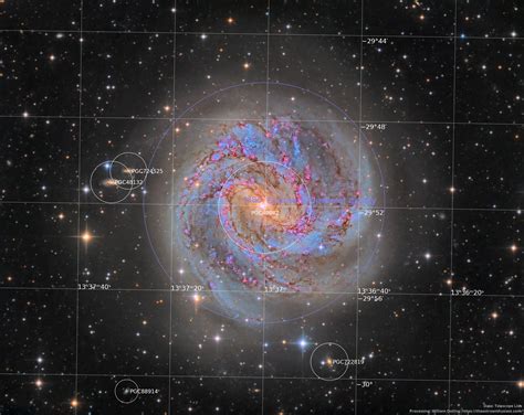 Peering into the faint outer halo of Messier 83 - The Astronomy Enthusiast