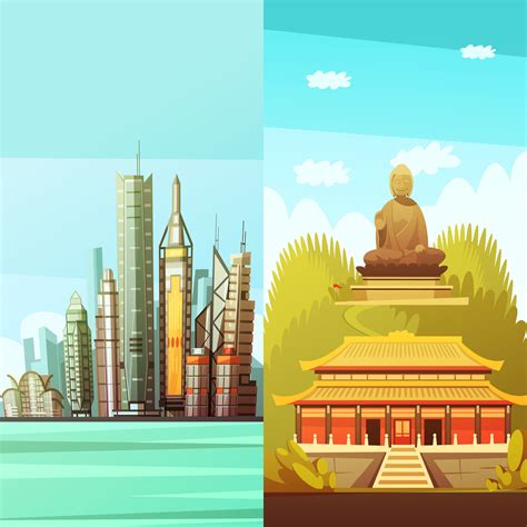 Hong Kong Vertical Banners 483788 Vector Art at Vecteezy