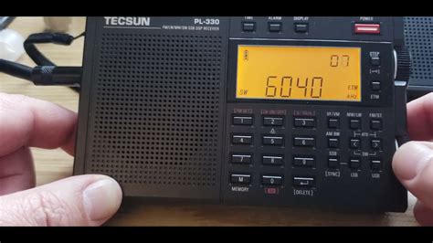 First Etm Scan 2022 Tecsun Pl 330 Portable Shortwave Receiver On Mla 30