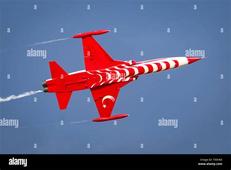 Istanbul Turkey September Turkish Stars Air Aerobatics