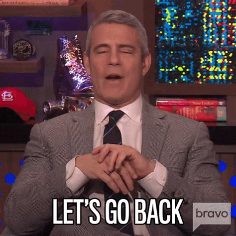 Lets Go Back Andy Cohen  Lets Go Back Andy Cohen Watch What