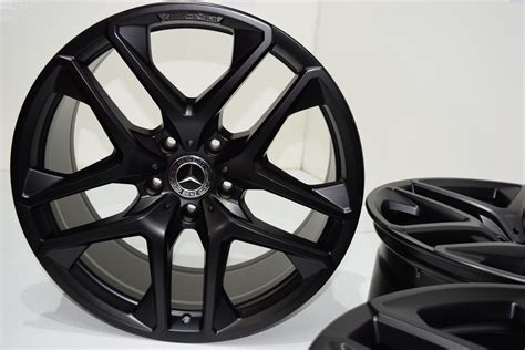 21″ Mercedes G63 G550 Amg G Wagon Factory Oem Wheels Rims Black 2020 2021 2022 2023 2024