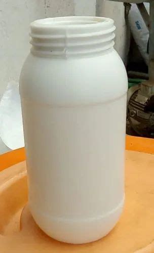 Screw Cap White HDPE BOTTLE Use For Storage Chemical 1 Litre At Rs