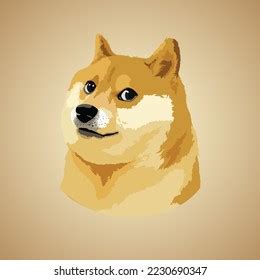 Doge Meme Dog Vector Illustration Stock Vector (Royalty Free) 2230690347 | Shutterstock