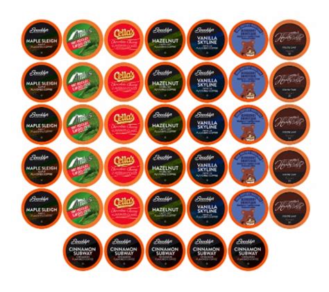 Two Rivers Best Flavored Coffee Pods Variety Pack, 40 Kcups - Kroger