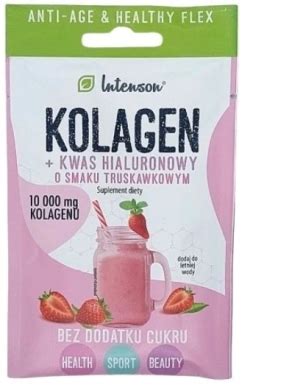 Intenson Kolagen Kwas Hialuronowy O Smaku Mango G Apteka Rosa