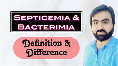 Septicemia And Bacteremia Definition Difference English Youtube