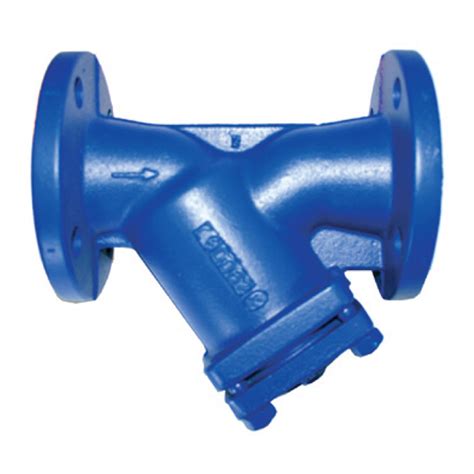 Cast Iron Y Strainer Flanged Pn Leengate Valves