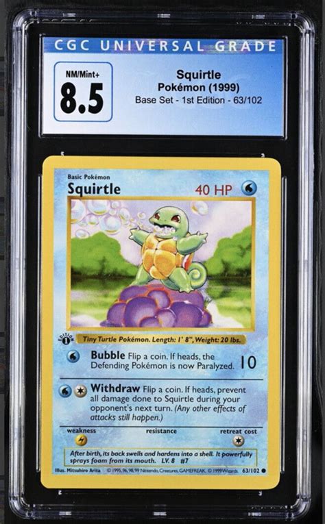 Original Squirtle Card