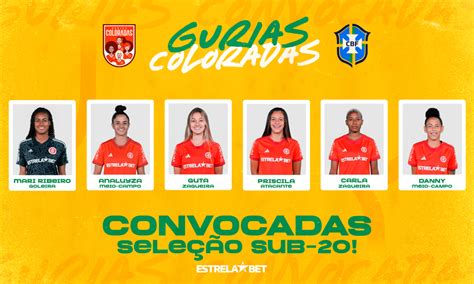 Gurias Coloradas são convocadas para a Seleção Brasileira Sub 20