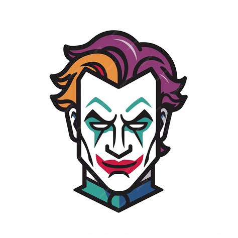 Joker Icon Playing Card And Entertainment Symbol Art Logo Illustration