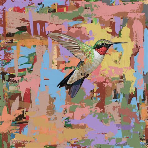 Hummingbird 31 Painting By David Palmer Fine Art America