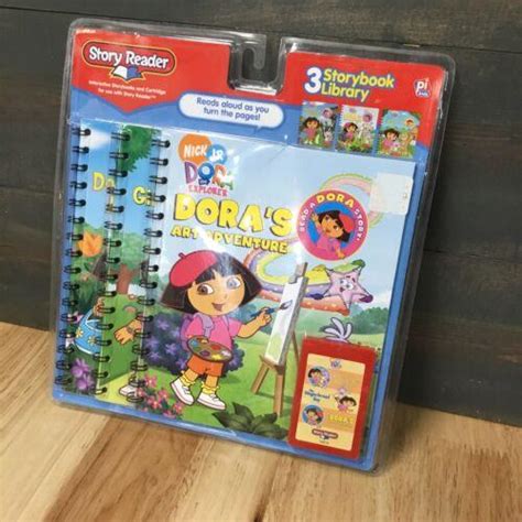 Story Reader Nick Jr Dora The Explorer 3 Bookscartridge 3889074230