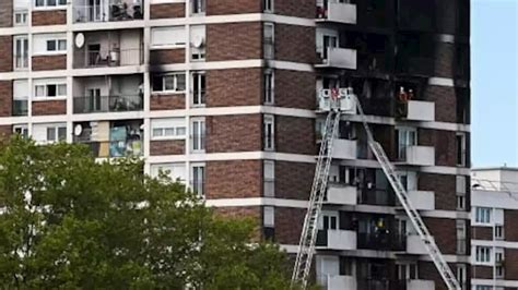 Elle Sest Jetée Le Père Dune Victime De Lincendie Dun Immeuble à