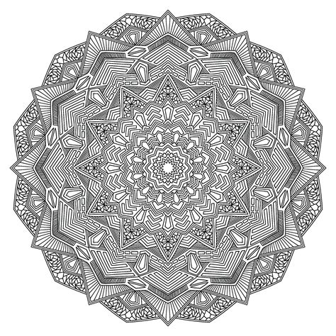 Coloriage Mandala à Imprimer Hot Sex Picture