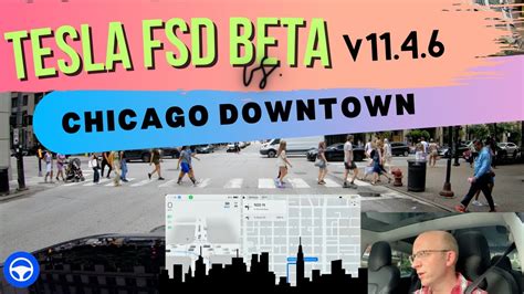 Tesla Fsd Beta V Vs Downtown Chicago In Rush Hour Traffic Youtube