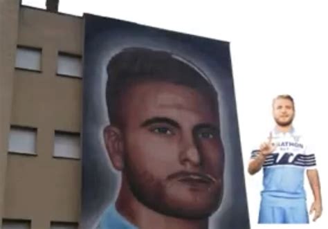 Lazio Immobile Diventa Un Opera D Arte A Ponte Di Nona Un Murales