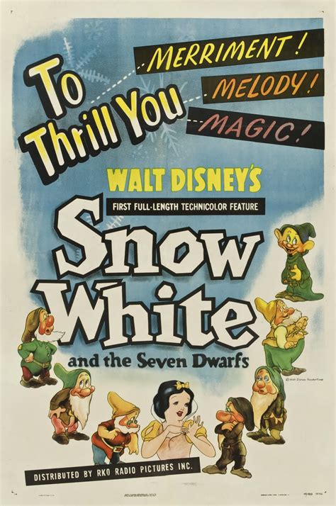 Filmic Light - Snow White Archive: Snow White Movie Posters - Complete ...