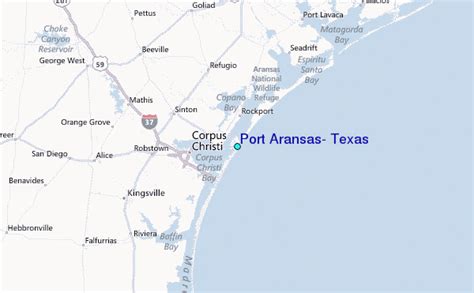 Port Aransas Texas Tide Station Location Guide