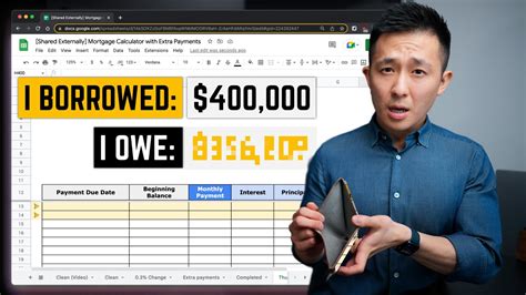 Mortgage Calculator A Simple Tutorial Template Included Youtube