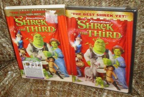 Shrek The Third Full Screen Dvd And Outer Sleeve New Sealed Great