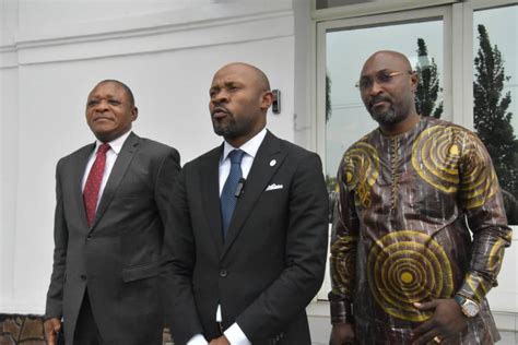 Visite du pape François en RDC Sama Lukonde et l équipe chargée de l