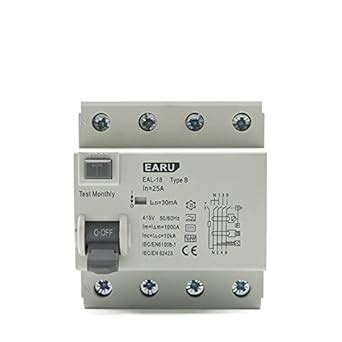 P Ma Rcd Electromagnetic Residual Current Circuit Breaker