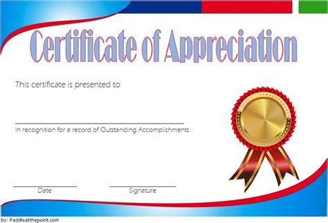 Employee Appreciation Certificate Template 2024